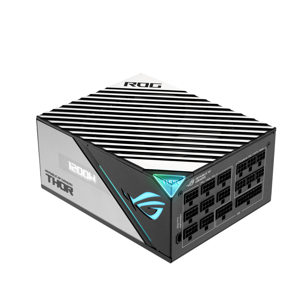 ASUS ROG THOR 1200W Platinum II unité d'alimentation d'énergie 24-pin ATX ATX Gris ASUS ROG THOR 1200W Platinum II unité d'alimentation d'énergie 24-pin ATX ATX Gris