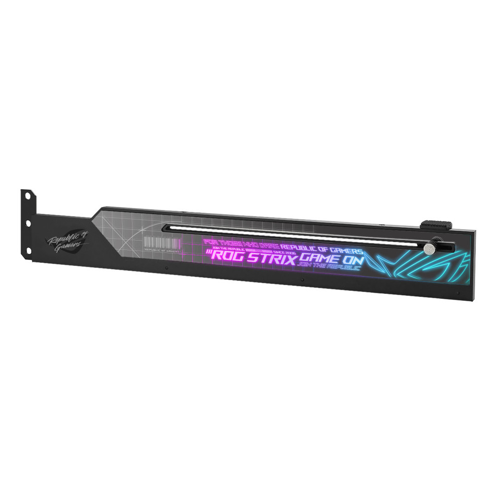 ASUS ROG Strix Graphics Card Holder Universel Support de carte graphique ASUS ROG Strix Graphics Card Holder Universel Support de carte graphique