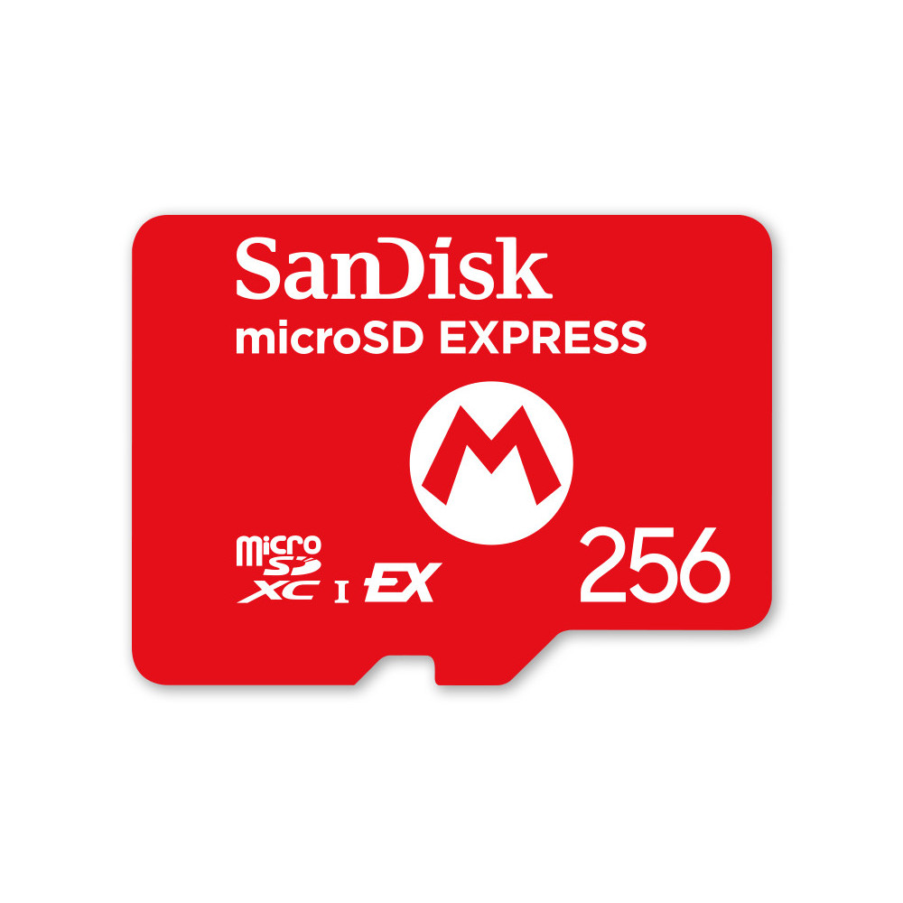 Nintendo Carte mémoire micro SD express 256 Go SanDisk