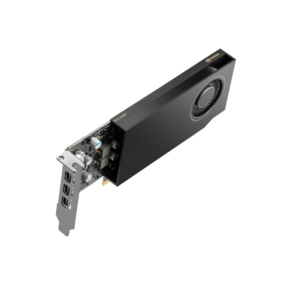 PNY VCNRTXA400-SB carte graphique NVIDIA RTX A400 4 Go GDDR6