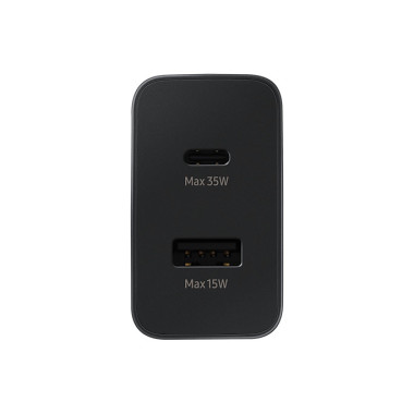 Samsung EP-TA220NBEGEU chargeur d'appareils mobiles Écouteurs, Casque, Ordinateur portable, Smartphone, Smartwatch, Tablette