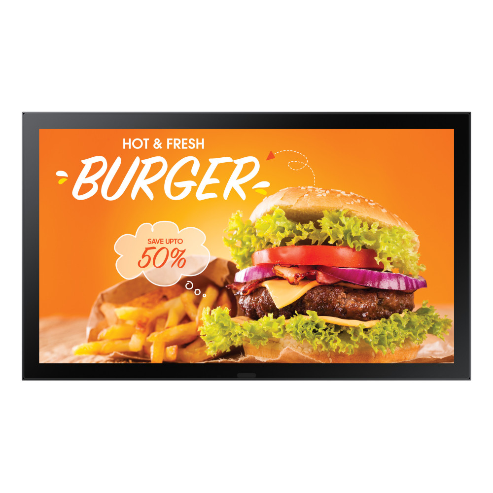 Samsung OH24B Écran plat de signalisation numérique 61 cm (24") LCD Wifi 1500 cd m² Full HD Noir Intégré dans le processeur Samsung OH24B Écran plat de signalisation numérique 61 cm (24") LCD Wifi 1500 cd m² Full HD Noir Intégré dans le processeur