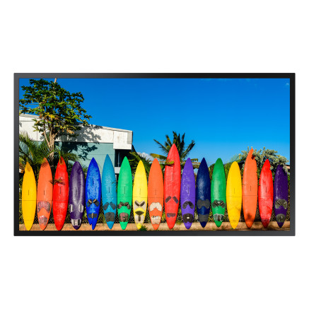 Samsung OM55B Écran plat de signalisation numérique 139,7 cm (55") LCD Wifi 3000 cd m² 4K Ultra HD Noir Intégré dans le