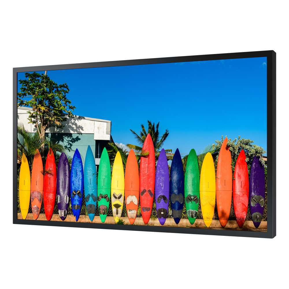 Samsung OM55B Écran plat de signalisation numérique 139,7 cm (55") LCD Wifi 3000 cd m² 4K Ultra HD Noir Intégré dans le