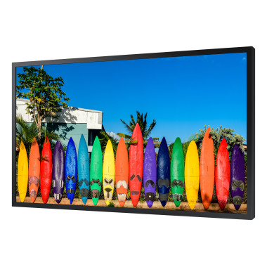 Samsung OM55B Écran plat de signalisation numérique 139,7 cm (55") LCD Wifi 3000 cd m² 4K Ultra HD Noir Intégré dans le