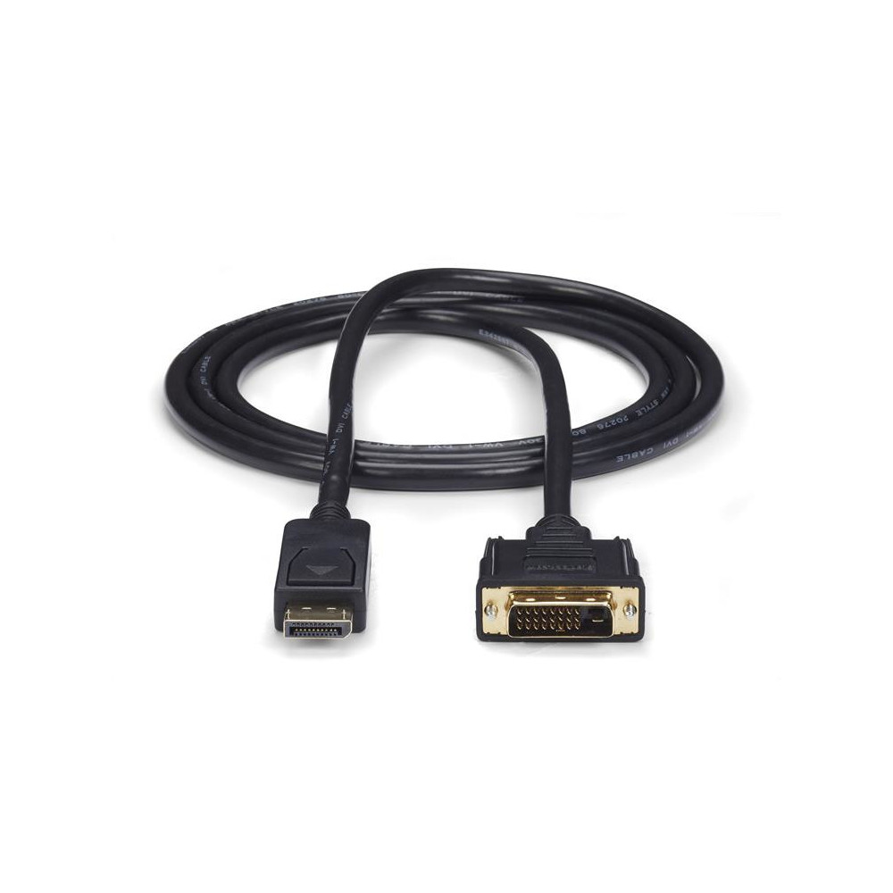 StarTech.com Câble Adaptateur DisplayPort vers DVI de 1,8 m - Convertisseur DP - 1920x1200