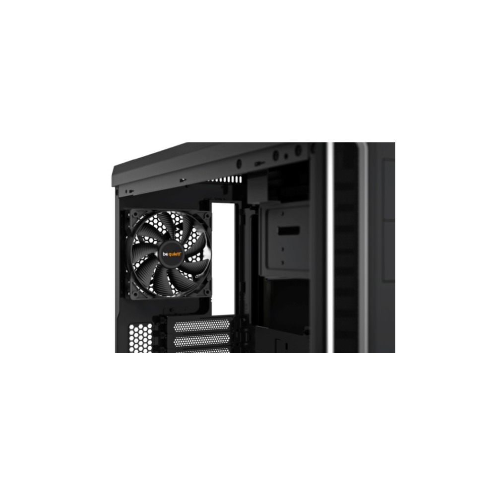 be quiet! Pure Base 600 Argent | Boîtier PC, Mini ITX   Micro ATX   ATX,1 ventilateur Pure Wings 2 120 mm, 1 ventilateur Pure