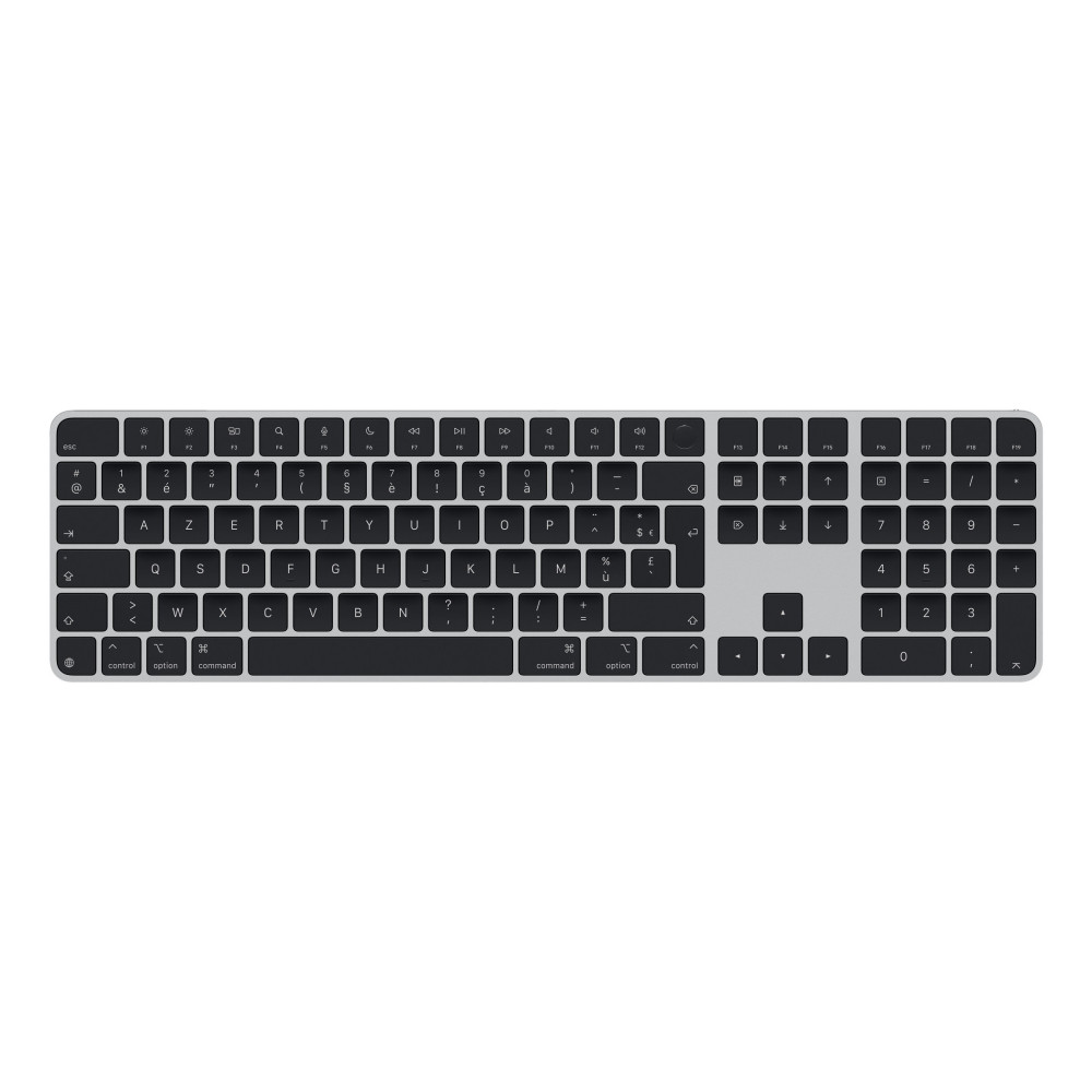 Apple Magic clavier Universel USB + Bluetooth AZERTY Français Noir Apple Magic clavier Universel USB + Bluetooth AZERTY Français Noir