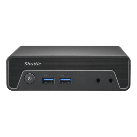 Shuttle Nano-PC NE10N, Intel N100, 1x HDMI, 1x DP, 6x USB, 1x LAN, FANLESS, 24 7, VESA