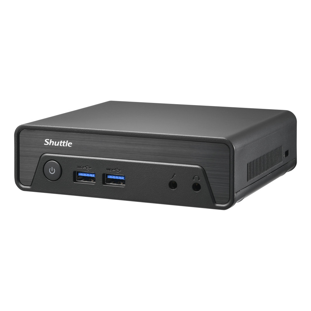 Shuttle Nano-PC NE10N, Intel N100, 1x HDMI, 1x DP, 6x USB, 1x LAN, FANLESS, 24 7, VESA