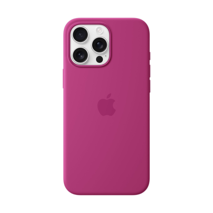 Apple - Coque de protection pour t l phone portable - compatibilit  avec MagSafe - silicone - Fuchs | ECP Grossiste informatique