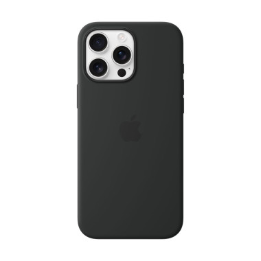 Apple - Coque de protection pour t l phone portable - compatibilit  avec MagSafe - silicone - noir  | ECP Grossiste informatique