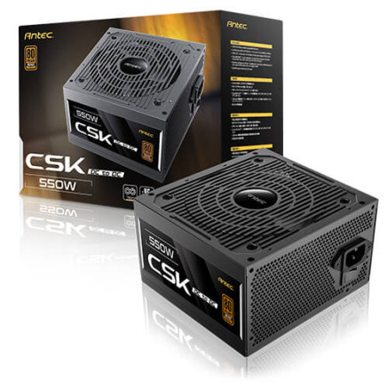 ANT CSK550DC EC 80+ Bronze 550W F120MM | ECP Grossiste informatique