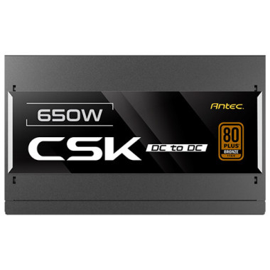 ANT CSK650DC EC 80+ Bronze 650W F120MM | ECP Grossiste informatique