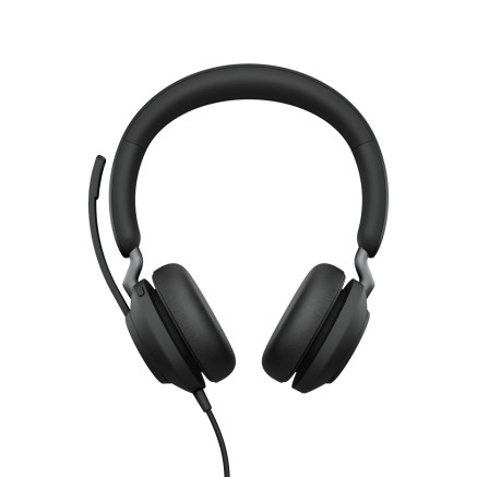 Jabra 24189-999-999 écouteur casque Avec fil Arceau Appels Musique USB Type-A Noir