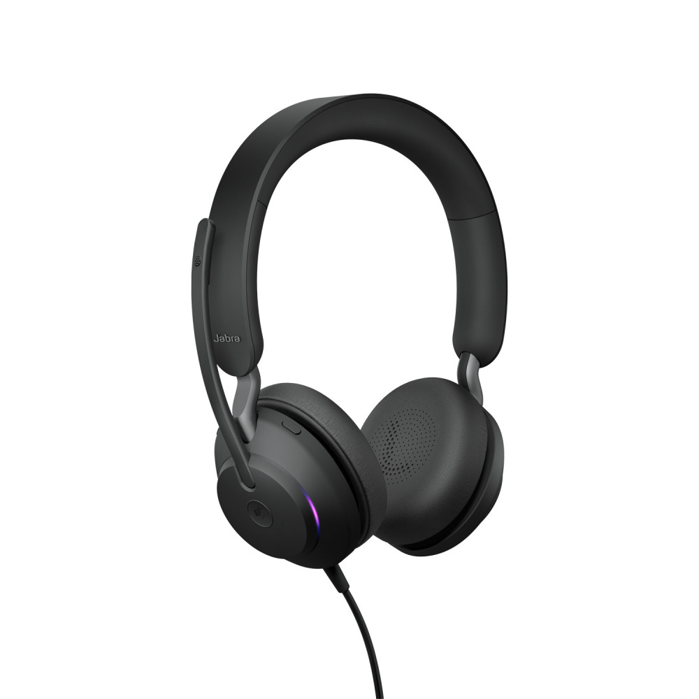 Jabra 24189-999-999 écouteur casque Avec fil Arceau Appels Musique USB Type-A Noir