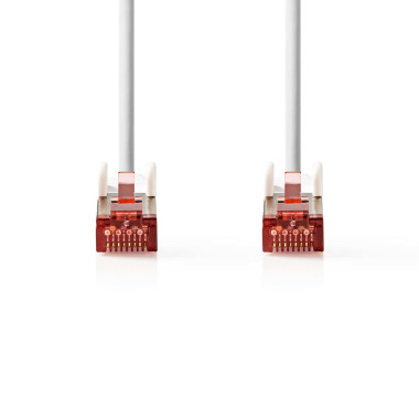 Nedis CCGL85221WT75 câble de réseau Rouge, Blanc 7,5 m Cat6 S FTP (S-STP)