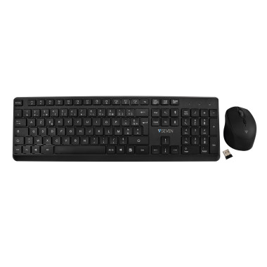 V7 Ensemble clavier et souris sans fil CKW350FR – Configuration FR