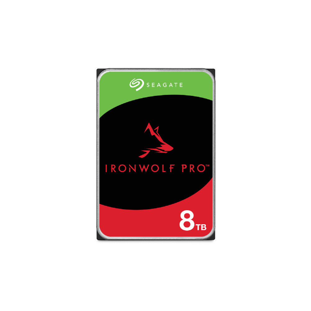 Seagate IronWolf Pro ST8000NT001 disque dur 8 To 7200 tr min 256 Mo 3.5" Série ATA III Seagate IronWolf Pro ST8000NT001 disque dur 8 To 7200 tr min 256 Mo 3.5" Série ATA III