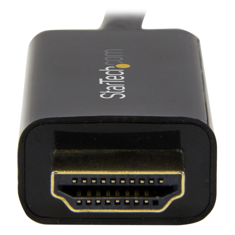 StarTech.com Câble DisplayPort vers HDMI 2m - 4K 30Hz - Adaptateur DP vers HDMI - Convertisseur pour Moniteur DP 1.2 à HDMI -