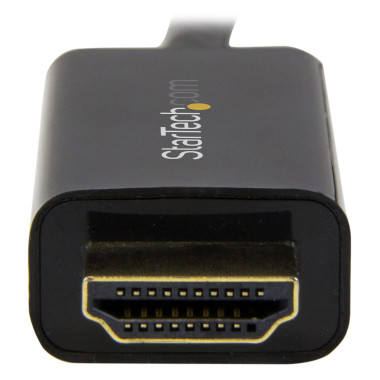 StarTech.com Câble DisplayPort vers HDMI 2m - 4K 30Hz - Adaptateur DP vers HDMI - Convertisseur pour Moniteur DP 1.2 à HDMI -