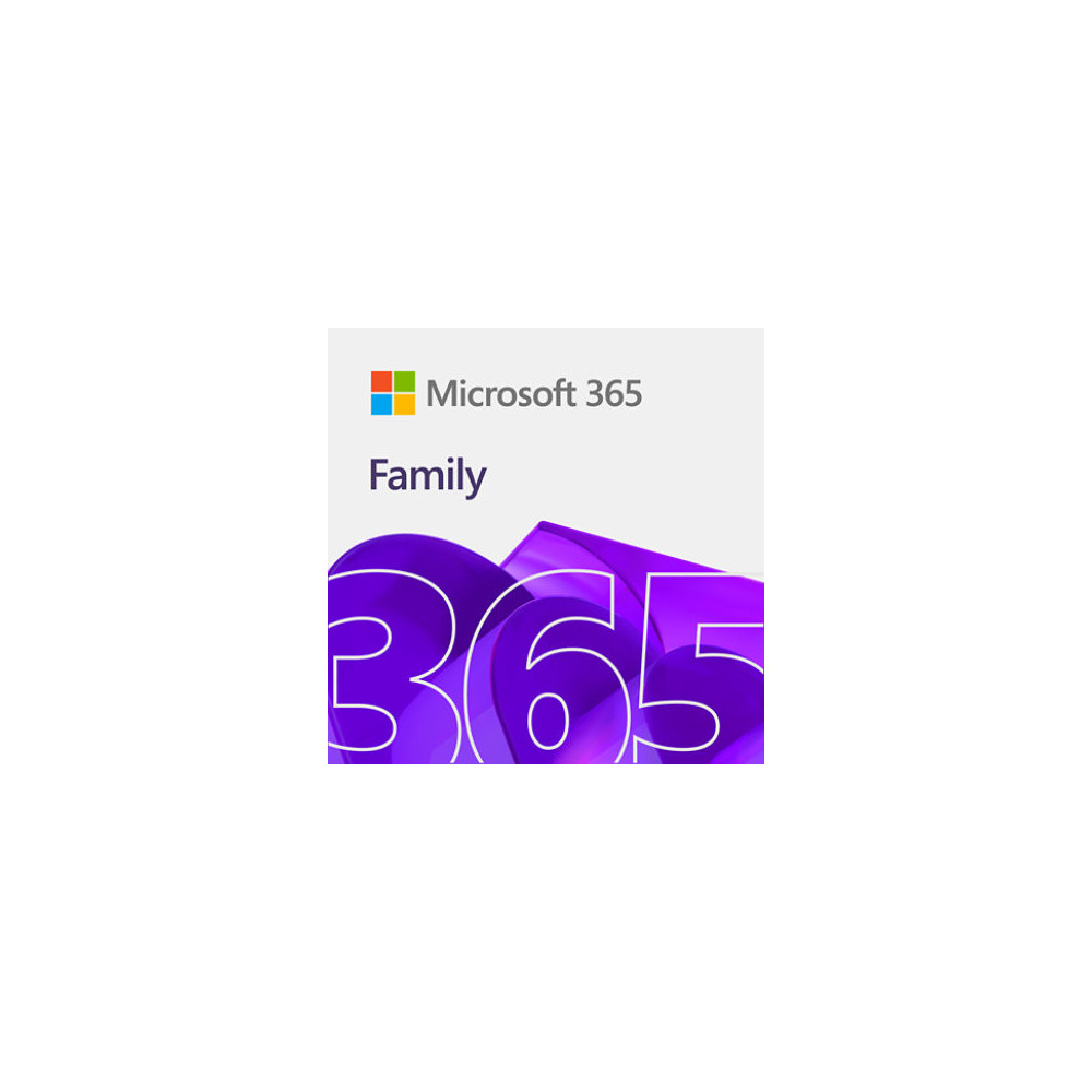Microsoft Office 365 Family Office suite 1 licence(s) Multilingue 1 année(s)