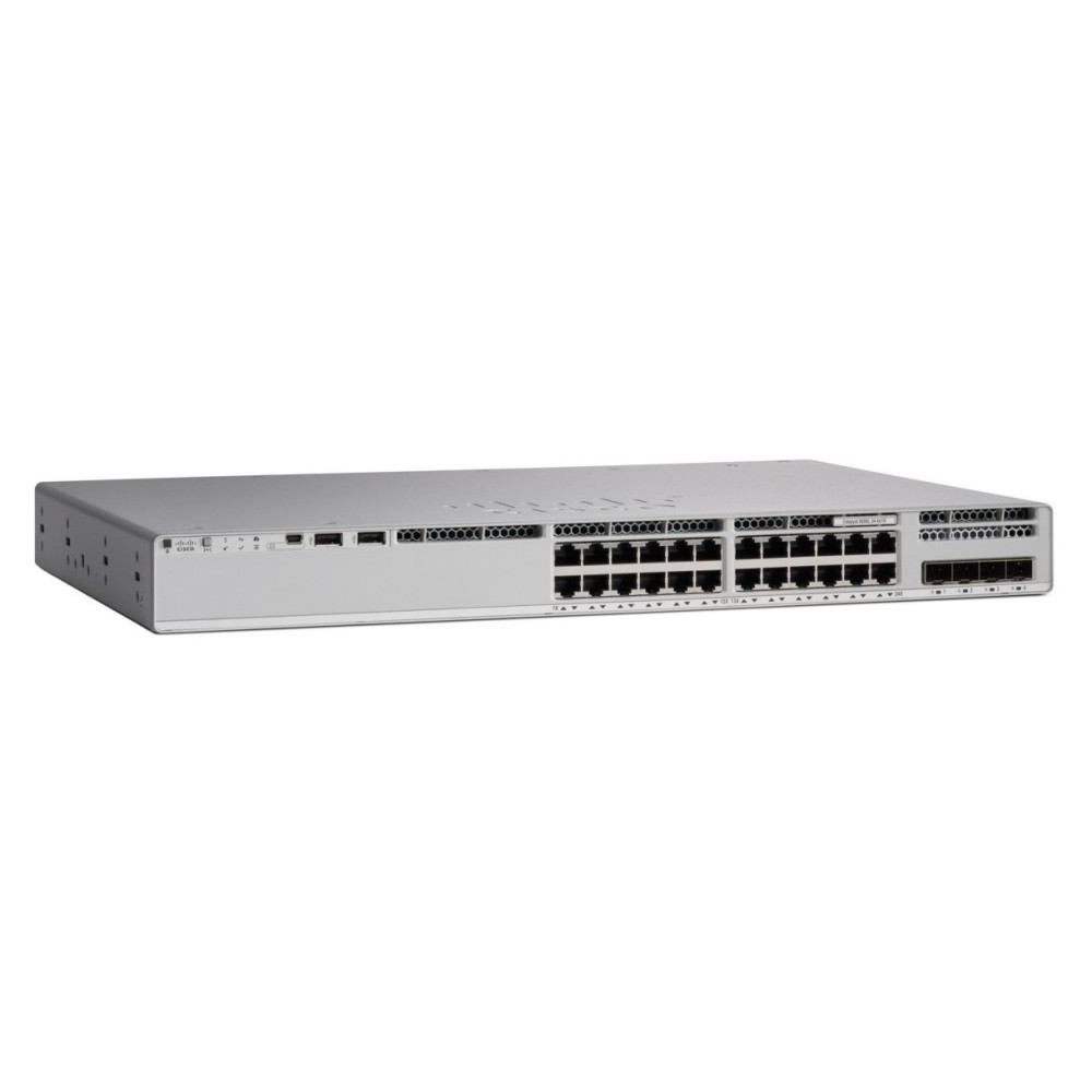 Cisco Catalyst 9200L Géré L3 10G Ethernet (100 1000 10000) Connexion Ethernet, supportant l'alimentation via ce port (PoE) Gris