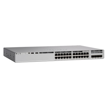 Cisco Catalyst 9200L Géré L3 10G Ethernet (100 1000 10000) Connexion Ethernet, supportant l'alimentation via ce port (PoE) Gris