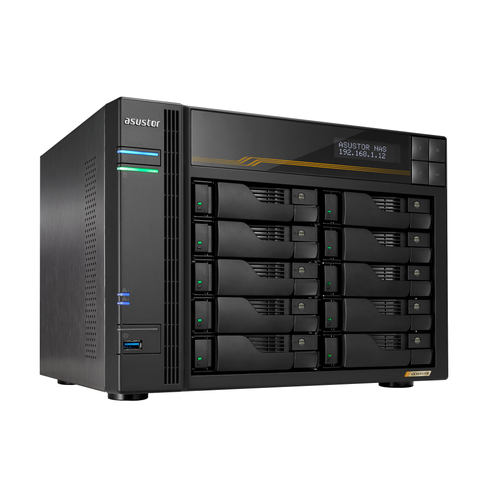 AS6810T NAS 10 baies 2.4 GHz Q | ECP Grossiste informatique AS6810T NAS 10 baies 2.4 GHz Q | ECP Grossiste informatique