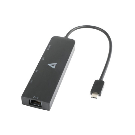 USB-C TO ETHENET 2.5G ADAPTERRJ-45 NETWORK HUB DONGLE 3XUSB-A | ECP Grossiste informatique