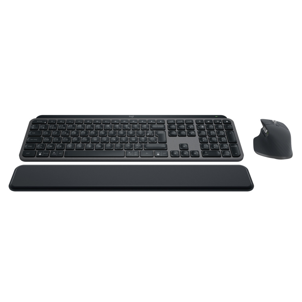 Logitech 920-010927 clavier Souris incluse Bureau RF sans fil + Bluetooth AZERTY Français Graphite
