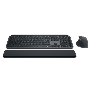 Logitech 920-010927 clavier Souris incluse Bureau RF sans fil + Bluetooth AZERTY Français Graphite