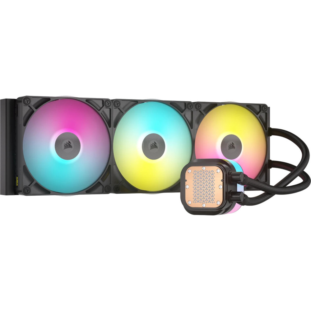 Corsair iCUE LINK TITAN 420 RX RGB Processeur Refroidisseur de liquide tout-en-un 14 cm Noir 1 pièce(s)
