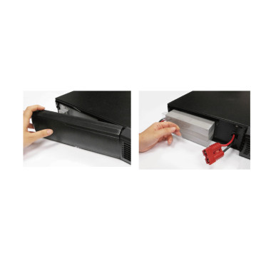 FSP Clippers RT 3K alimentation d'énergie non interruptible Double-conversion (en ligne) 3 kVA 3000 W