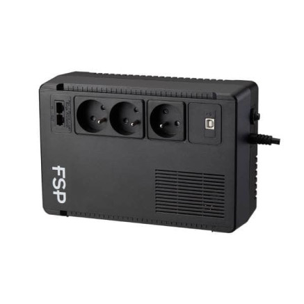 FSP ECO 800 alimentation d'énergie non interruptible Interactivité de ligne 0,8 kVA 480 W 3 sortie(s) CA