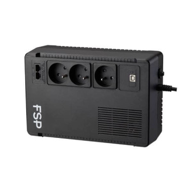 FSP ECO 800 alimentation d'énergie non interruptible Interactivité de ligne 0,8 kVA 480 W 3 sortie(s) CA