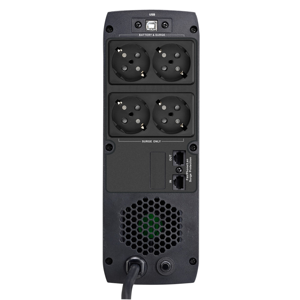 FSP ST 1200 alimentation d'énergie non interruptible Interactivité de ligne 1,2 kVA 720 W 4 sortie(s) CA