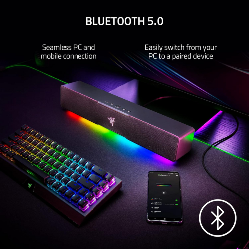 Razer Soundbar Leviathan V2 X (RZ05-04280100-R3M1) | ECP Grossiste informatique