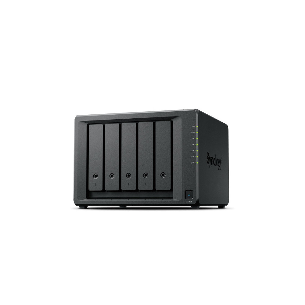 Synology DX525 boîtier de disques Bureau Noir Synology DX525 boîtier de disques Bureau Noir