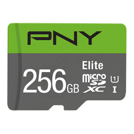PNY Elite 256 Go MicroSDXC UHS-I Classe 10
