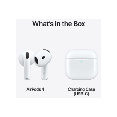 Apple AirPods 4 (2024) - Écouteurs sans fil - Blanc | ECP Grossiste informatique