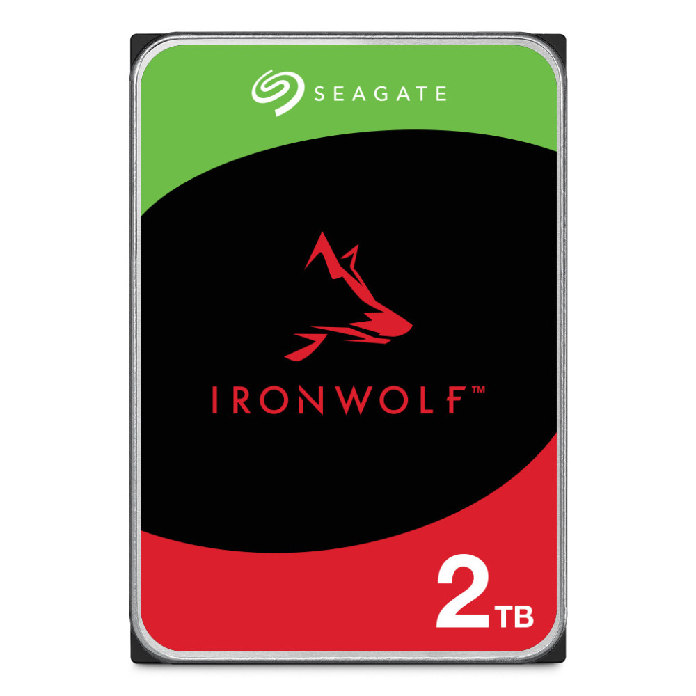Seagate IronWolf ST2000VN003 disque dur 2 To 5400 tr min 256 Mo 3.5" Série ATA III