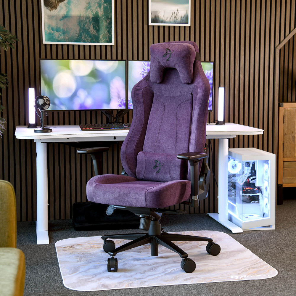 Arozzi Vernazza Soft Fabric (Violet) | ECP Grossiste informatique