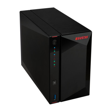 Asustor Nimbustor 2 AS5202T NAS Bureau Intel® Celeron® J4005 2 Go DDR4 0 To ADM Noir