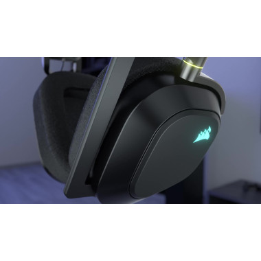 Corsair HS80 RGB Wireless - Noir