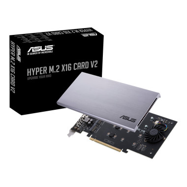ASUS HYPER M.2 X16 CARD V2 carte et adaptateur d'interfaces Interne
