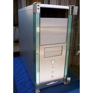 210C-VX1 Tour Aluminium Vert sans alim | ECP Grossiste informatique