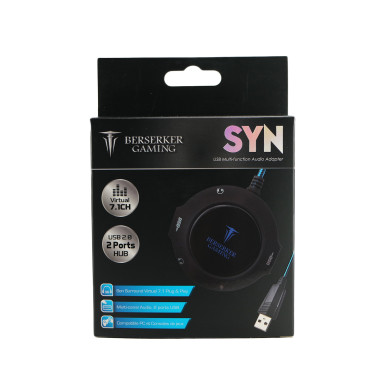 ADAPT. GAMING SYN USB SON 7.1 EXTERNE MULTIPORTS,compatible PC, Playstation 4 | ECP Grossiste informatique