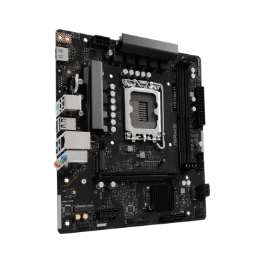 Asrock H810M-H - Carte mère MATX - Intel LGA 1851 - 2x DDR5 - HDMI | ECP Grossiste informatique