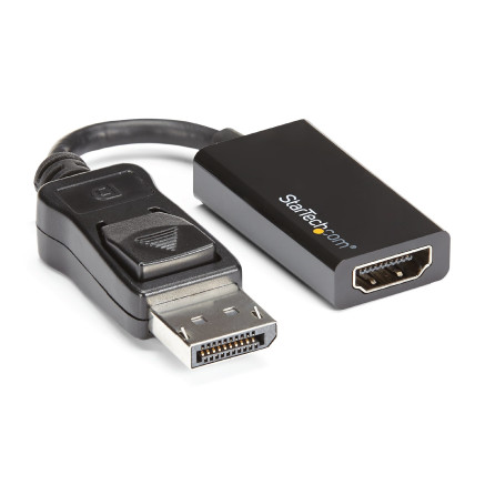 StarTech.com Adaptateur DisplayPort vers HDMI - M F - Ultra HD 4K 60 Hz - Noir